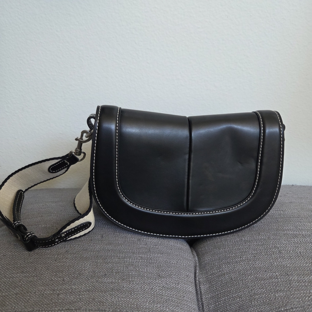ZARA Black Crossbody Bag